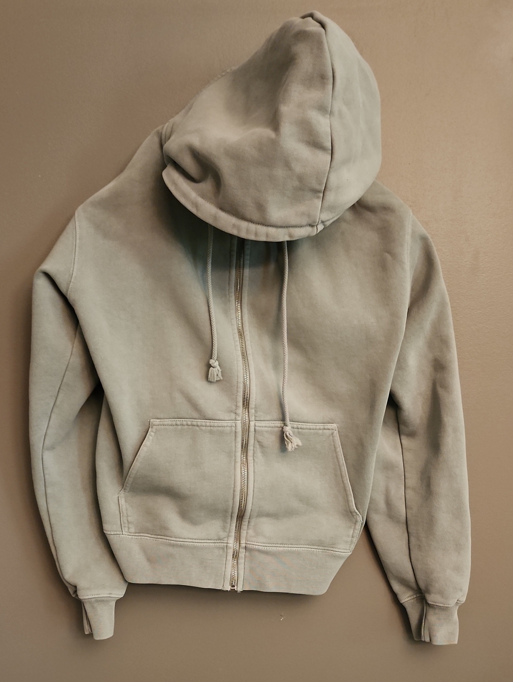 Brandy Melville Light Blue Zip Hoodie